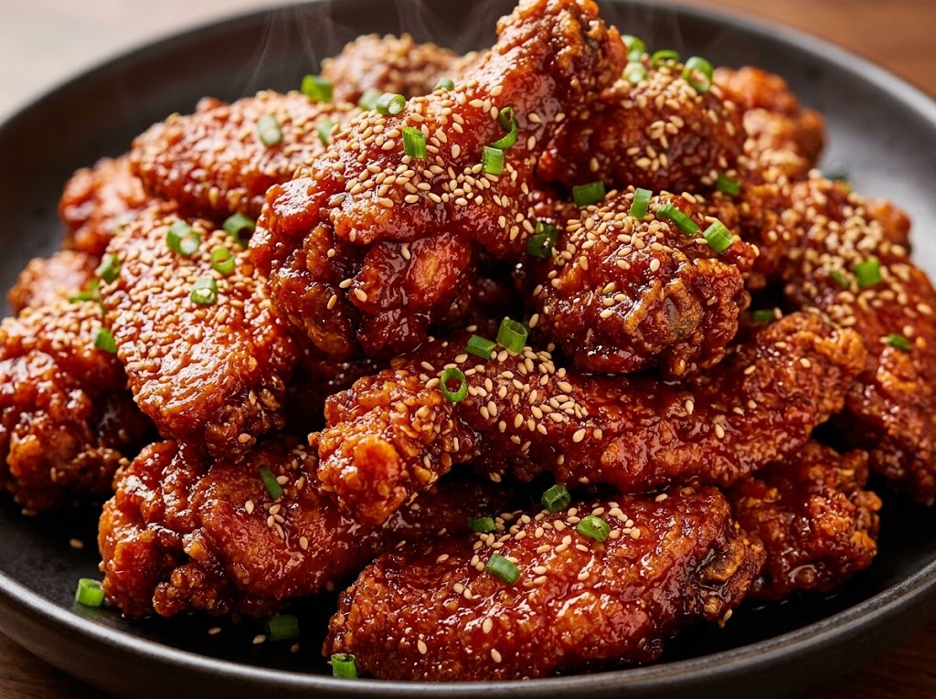 Korean fried chicken